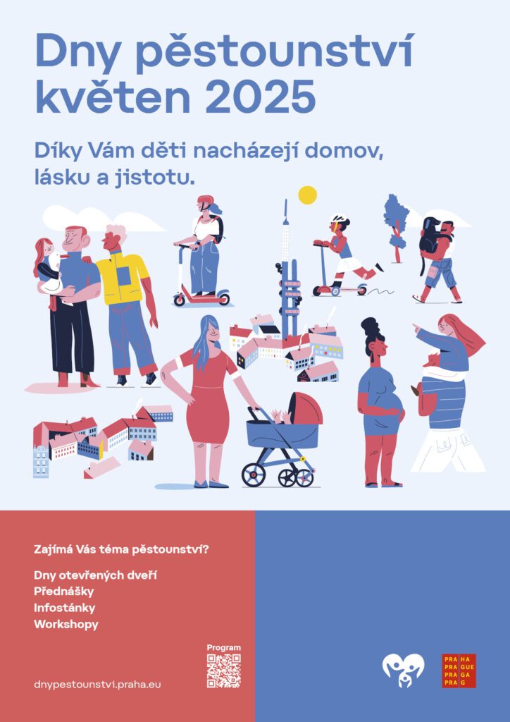 Dny pěstounství 2025 - letáček