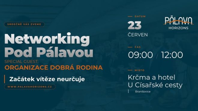 networking Pod Pálavou